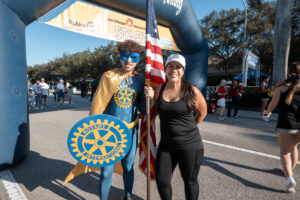 rotary run super hero