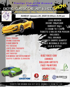 Prestige Club EXOTIC & CLASSIC CAR, ART & JAZZ