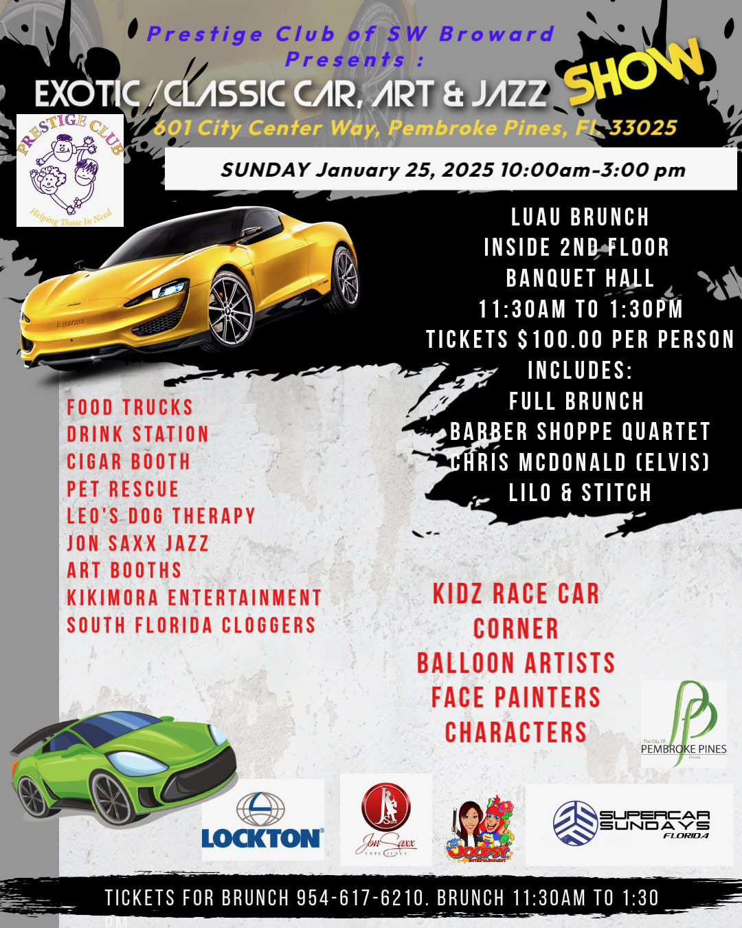 Prestige Club EXOTIC & CLASSIC CAR, ART & JAZZ