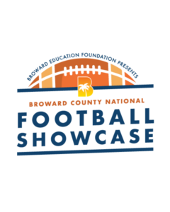Broward County National Football Showcase logo