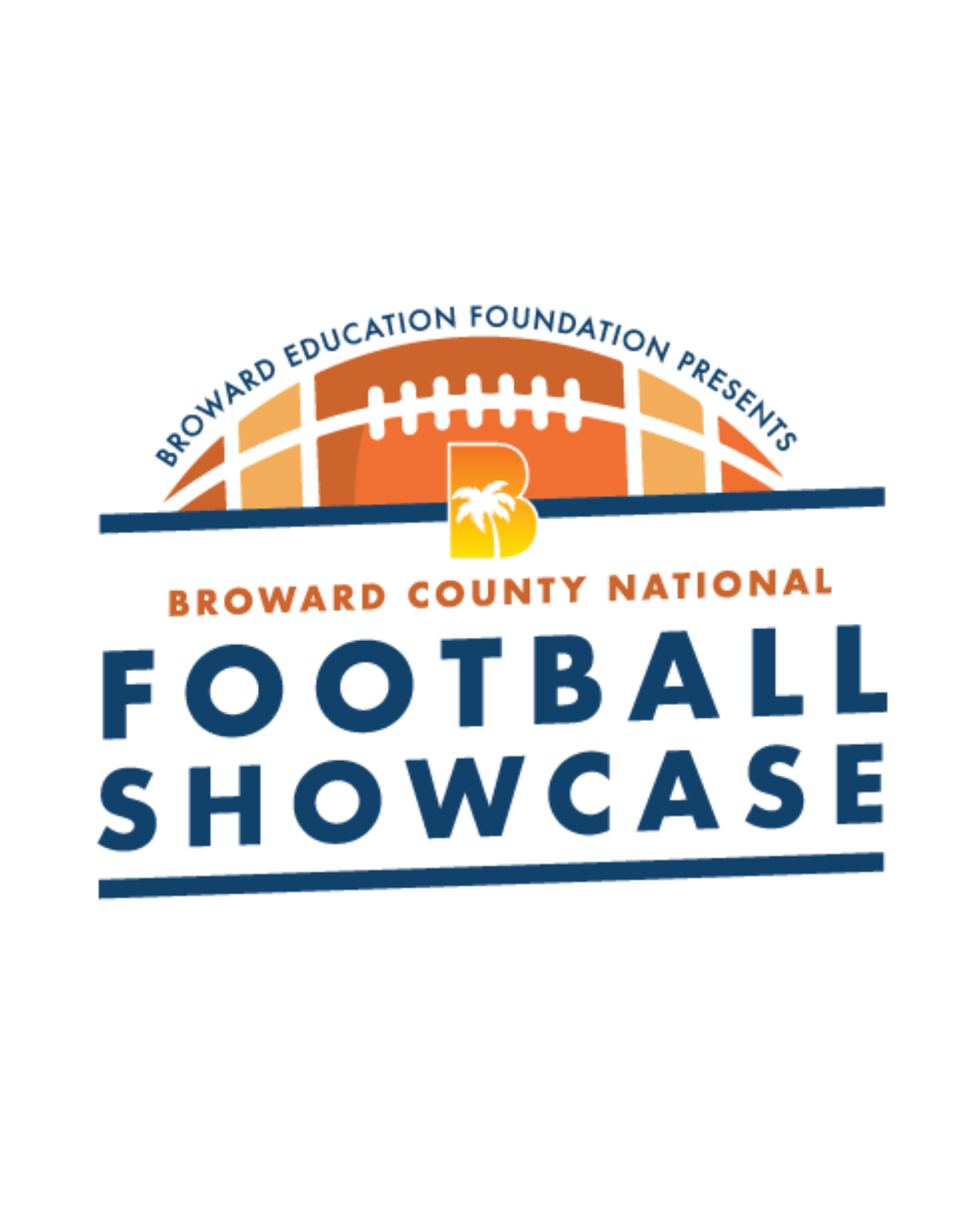 Broward County National Football Showcase logo